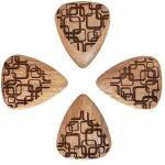 Timber Tones Laser Tones Grip Art Deco 4-Pack