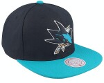 Mitchell & Ness Pánská kšiltovka San Jose Sharks NHL Team 2 Tone 2.0 Pro Snapback