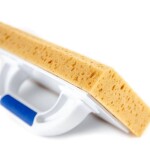 Hladítko s mořskou houbou zkosené, 280 x 140 mm, rukojeť BM, KUBALA ENPRO