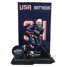 McFarlane Figurka Auston Matthews #34 4 Nations Face-Off Team USA 7" Figure SportsPicks
