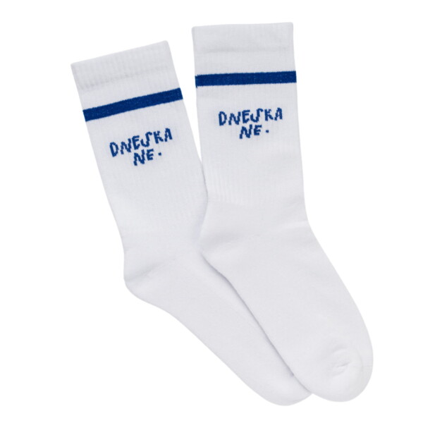Bella Rose Ponožky Dneska ne velikost M (40-43), bílá barva, textil