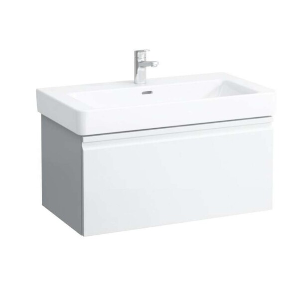 Laufen - Pro S Umyvadlová skříňka, 81x45x39 cm, 1 zásuvka, matná bílá H4835020964631