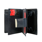 Dámská multifunkční kožená peněženka Aloisie modrá