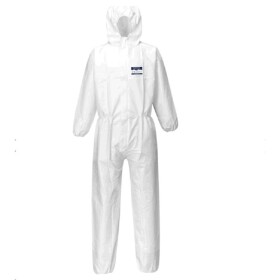 Kombinéza jednorázová ST40 BizTex Microporous typ 5/6 bílá XXXL bílá