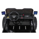 Mamido Elektrické autíčko Extreme Sport 4x4 s proměnlivou velikostí černé