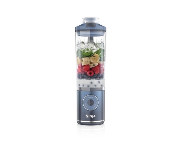 Ninja BC251EUNV BlastMax bezdrátový mixér modrý, Auto-iQ, PowerBlast, 570 ml, USB-C baterie