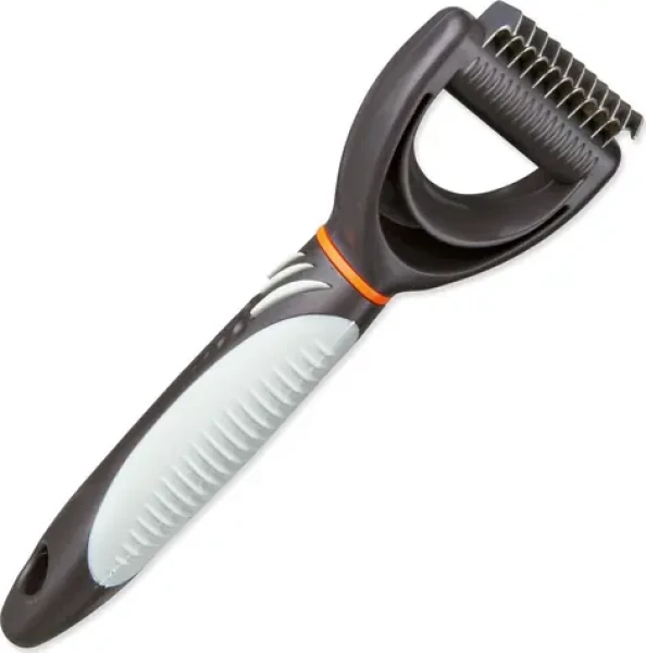TRIXIE Kartáč na srst pro malé psy / velikost prořezávače 6 x 18 cm / plast, kov (G14-24242)