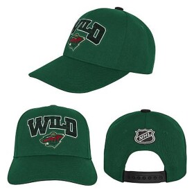 Outerstuff Dětská kšiltovka Minnesota Wild NHL Essentials Procrown