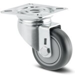 Tente Přístrojové kolečko 50 mm, otočné, kuličkové ložisko 1784