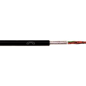 LAPP 1591218/500 telefonní kabel A-2YF(L)2Y černá 500 m