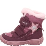 Dívčí zimní boty CRYSTAL Red/Pink GTX Superfit 1-009099-5000 - 29