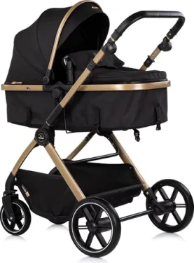CHIPOLINO Kočárek kombinovaný Pearl 2v1 Noir (KKPE02601NO)