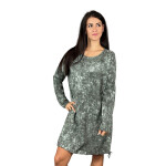 HOSH Mikinové šaty DREAM Velikost: UNI, Barva: Hnědá