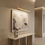 Koupelnové nástěnné LED svítidlo SWE006-1W 73cm GOLD OSW-20105