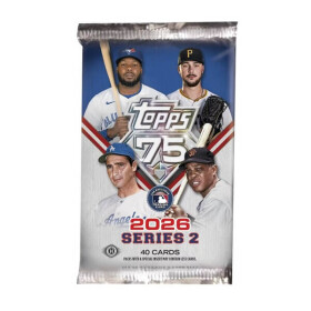 2026 Topps Series 2 Baseball Hobby Jumbo balíček - sběratelské karty MLB