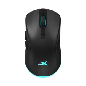 Baracuda Turtle černá / Herní myš / Bezdrátová / 3200 DPI / RGB / 6 tlačítek / USB nano přijímač (TURTLE-B)
