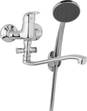 JB Sanitary Nástěnná umyvadlová a sprchová baterie SLIM, rozteč 100 mm A10 31 21