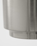 House Doctor Kovový obal na květináč Bailey Silver Finish Větší, stříbrná barva, kov