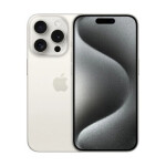 Apple iPhone 15 Pro 1TB Titanová bílá / EU distribuce / 6.1" / 1TB / iOS17 (MTVD3)