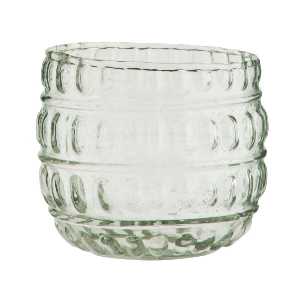 MADAM STOLTZ Sklenička Clear Glass 250 ml, čirá barva, sklo