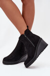 Boty na klínovém podpatku model 216847 Step in style 37