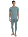 ICEBREAKER Mens 125 ZoneKnit™ SS Crewe, Cloud Ray/Hyper/Cb velikost: M