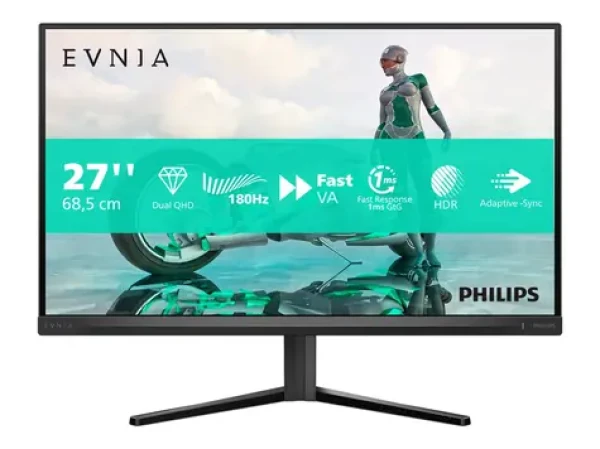 27" PHILIPS Evnia 27M2N3500NL/00 černá / VA / 2560 x 1440 / 180Hz / 1ms / 300cd / HDMI / DP / VESA (27M2N3500NL/00)
