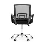 Dětská židle, výškově nastavitelná, černá síťovina, KA-L103 BK