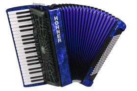 Hohner Bravo III 120 dark blue (SilentKey)