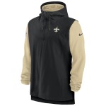 Nike Pánská bunda New Orleans Saints NFL On-Field 2022 Sideline Lightweight Player Velikost: S