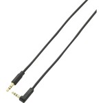 Oehlbach jack audio prodlužovací kabel [1x jack zástrčka 3,5 mm - 1x jack zásuvka 3,5 mm] 5.00 m černá pozlacené kontakty Oehlbac