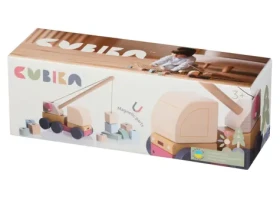 CUBIKA Pastel 15917 Autojeřáb s magnetem - dřevěná skládačka