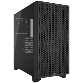 Corsair 3000D Airflow černá ATX 2x USB 3.2 2x 120mm bez zdroje průhledná bočnice