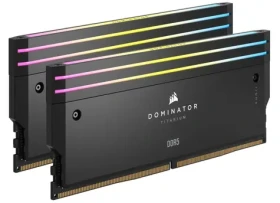 Corsair Dominator Titanium 96GB (2x 48GB) DDR5 6400MHz / CL32 / DIMM / XMP / RGB / 1.4V (CMP96GX5M2B6400C32)