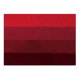 Spirella FOUR koupelnová předložka 55 x 65 cm červená / polyester / protiskluzová (7610583161680)