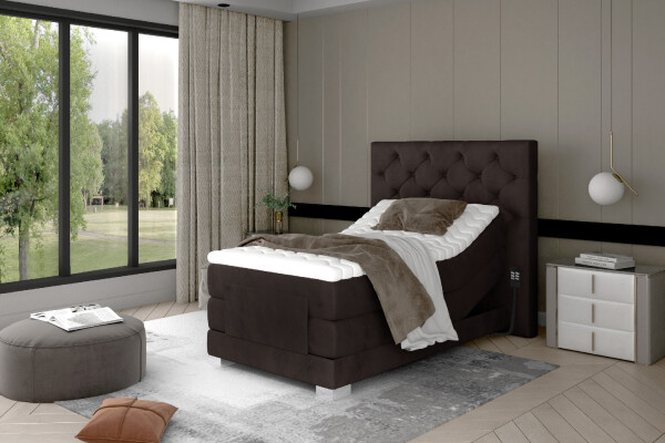 Boxspring Clover 90 Rozměr: 90 x 200 cm, látka: Monolith 29