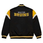 Mitchell Ness Pánská Bunda Boston Bruins NHL Heavyweight Satin Jacket Velikost: