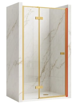 REA - Magnetický stěnový profil ATLAS broušené zlato REA-K6750