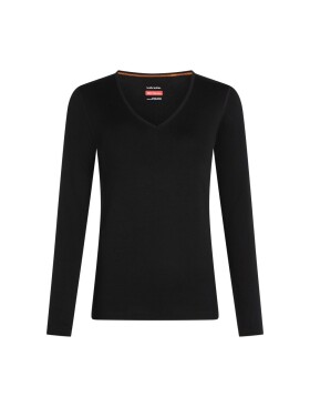 ICEBREAKER Wmns Merino 260 Tech LS V Neck, Black (vzorek) velikost: S