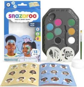SNAZAROO Sada 8 barev na obličej Vodní svět