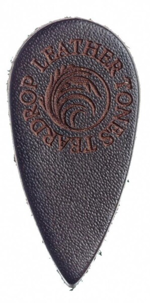 Timber Tones Leather Tones Teardrop Brown Leather