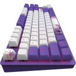 Dark Project One 87 Violet Horizons fialová / herní klávesnice / mechanická / G3MS Sapphire / USB / 1.8m / ENG Layout (DPO87_GSH_DPUP_ANSI_EN)