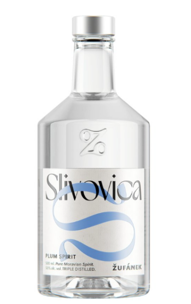 Žufánek Slivovica 50% 0,5 l (holá lahev)