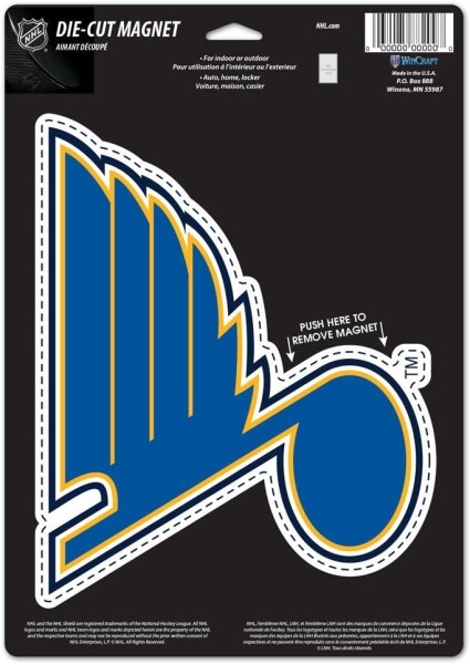 Wincraft Magnet St. Louis Blues NHL Die Cut Magnet
