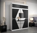 Šatní skříň Abi Bo s nástavcem Barva korpusu: Dub artisan, Rozměry: 250 cm, Dveře: Dub artisan