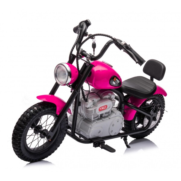 Mamido Elektrická motorka SPEED Power růžová