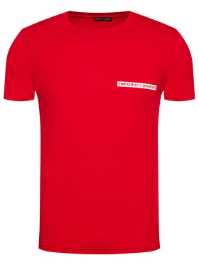 Pánské tričko červená Emporio Armani