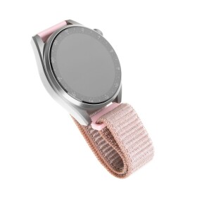 FIXED Nylon Strap Nylonový řemínek s šířkou 20mm pro smartwatch růžově zlatá (FIXNST-20MM-ROGD)