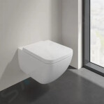 VILLEROY & BOCH - Collaro Závěsné WC se sedátkem SoftClose, DirectFlush, alpská bílá 4626HS01