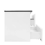 Koupelnová skříňka s umyvadlem SAT B-Way 59x50x45 cm bílá lesk BWAY260WU4B BWAY260WU4B